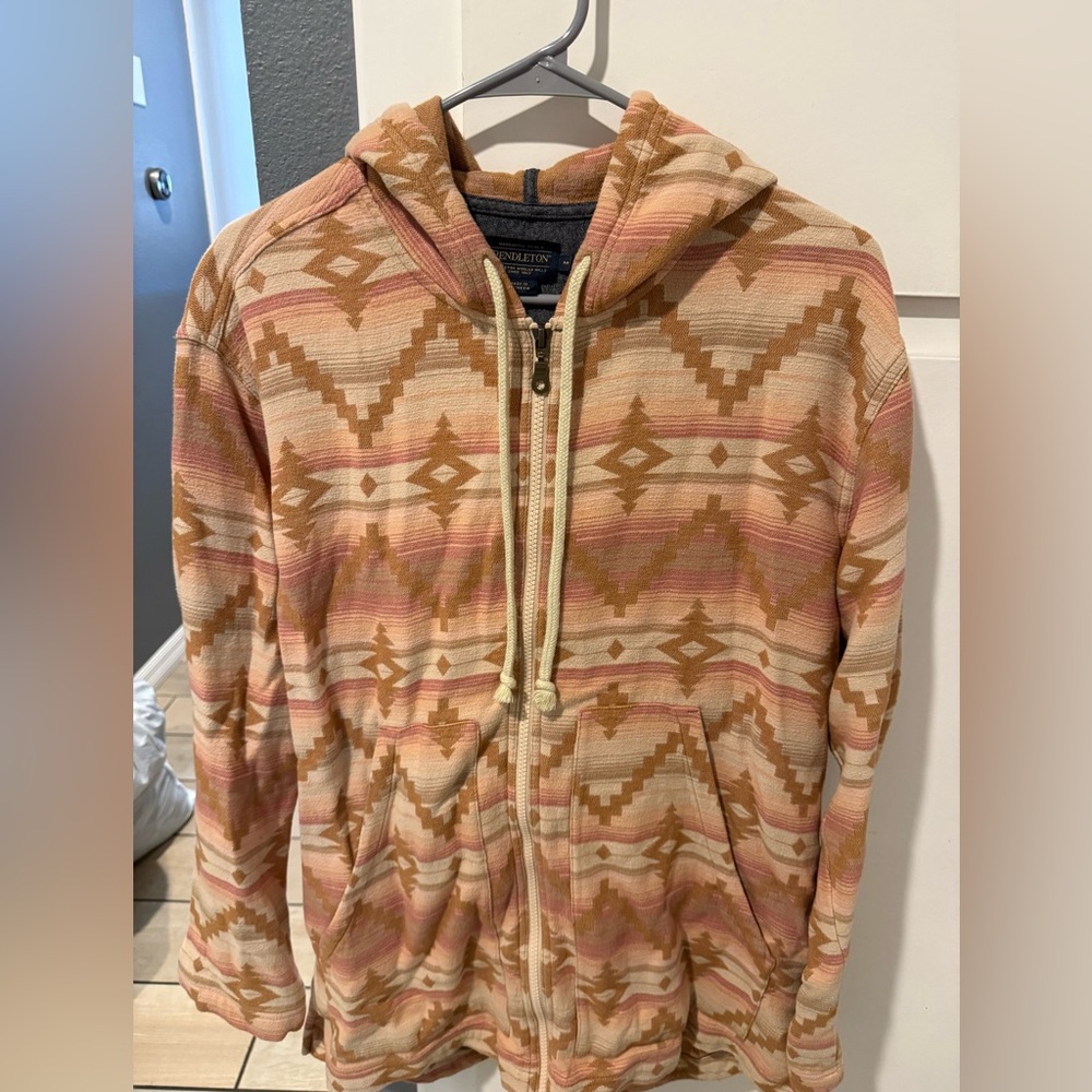 Pendleton Patterned Hooded Jacket - image 1
